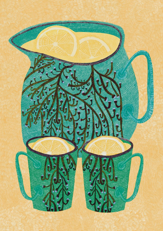 Jug of Lemonade Print - Rachel Emberton