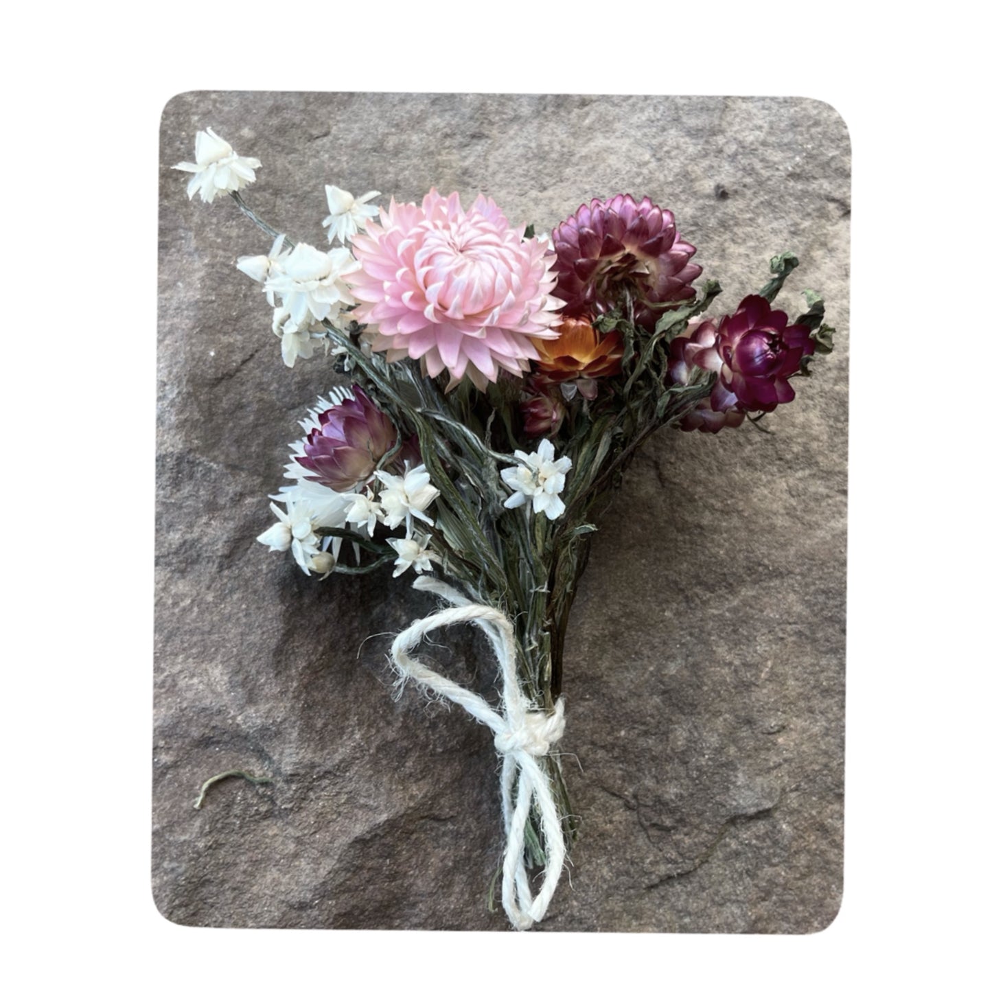 Mini Rustic Dried Flower Bunch-hand picked in the Scottish Highlands