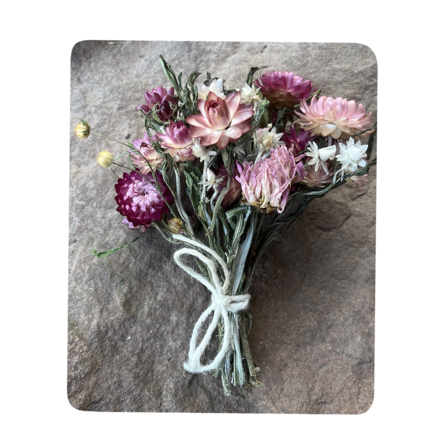 Mini Rustic Dried Flower Bunch-hand picked in the Scottish Highlands